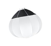 Accesorio de caja de luz redonda plegable ligera de 65 cm para luz intermitente, fotografía profesional, accesorios de transmisión en vivo, caja de luz portátil