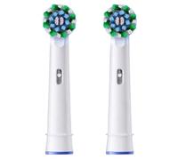 Accesorio De Cepillo De Dientes Eléctrico: Cabezal De Cepillo De Dientes. Compatible Con Oral-B P2000-P4000 Pro1 Los Cepillos De Dientes Eléctricos Sónicos(White x2)