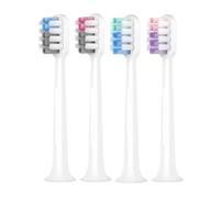 Accesorio de cepillo de dientes eléctrico: cabezal de cepillo de dientes. Compatible para DR. BEI C1/S7 Cepillos de dientes eléctricos sónicos(4pc)