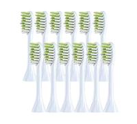 Accesorio De Cepillo De Dientes Eléctrico Cabezal De Cepillo De Dientes. Compatible Para Philips HY1100 HY1200 BH1022 ONE110 Series(12pcs White)