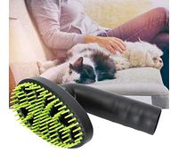 Accesorio de Cepillo para Aspiradora de Pelo de Mascotas, Cabezal de Aspiradora Negro de 32 Mm Compatible con Modelos Europeos, para Eliminar el Pelo y la Suciedad de las Mascotas