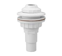 Accesorio de chorro de retorno completo, accesorio de retorno de entrada de PVC a prueba de fugas de 1-1/2 pulgadas para piscina sobre el suelo SP1023