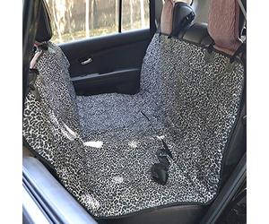 Accesorio de Coche Perros Patrón de Leopardo Bolso para Perros Pequeños para La Cubierta del Perro del Coche