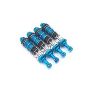 Accesorio De Coche RC para HuangBo ZP1001 ZP1002 ZP1003 ZP1004 1/10 Modificación Metal Externo Amortiguador Resorte Piezas Coche RC Mejora Juguetes(Blue)
