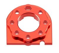 Accesorio De Coche RC para Tamiya para TT01 1/10 Soporte Base Montaje Motor Aleación Aluminio Carretera RC Piezas Mejora Coche Reemplazo Refacción Modificaciones Orugas(Red)