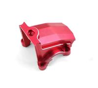 Accesorio De Coche RC Para Traxxas Para X-MAXX 6S 8S 1/6 Para XRT 1/5 Carcasa Diferencial Delantera Y Trasera Metal Cubierta Caja Cambios Coche RC Accesorios Reemplazos Reparaciones(Red)