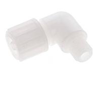 Accesorio de compresión codo 12x6mm & G1/4'' PVDF con rosca macho 10 bar PVC y PA