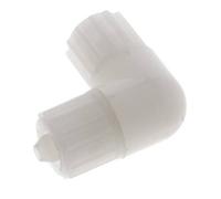 Accesorio de compresión codo 12x6mm PVDF 10 bar PVC y PA