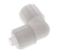 Accesorio de compresión codo 16x10mm PVDF 10 bar PVC y PA