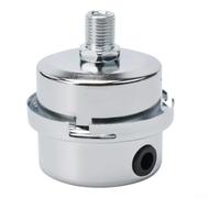 Accesorio de compresor sin aceite silenciador de metal para supresión de ruido compatible con diámetros de entrada de 12,5 mm, 16 mm, 20 mm (12,5 mm)