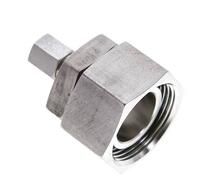 Accesorio de corte recto de acero inoxidable de 6L y 28L con rótula 160 bar Cono de sellado con junta tórica de FKM ISO 8434-1
