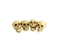 Accesorio De Decoración Para Fiesta De Disfraces De Calavera Esqueleto x4 Nuevo