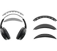 Accesorio de diadema para auriculares Bose QC25/35/45, diadema a presión, no es necesario desmontar cables o máquina (gris titanio, poliuretano, PVC)