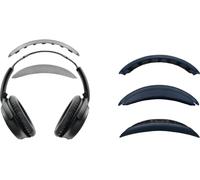 Accesorio de diadema para auriculares Bose QC25/35/45, diadema a presión, no es necesario desmontar cables o máquina (azul profundo, poliuretano, PVC)