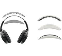 Accesorio de diadema para auriculares Bose QC25/35/45, diadema a presión, sin necesidad de desmontar cables o máquina (blanco, poliuretano, PVC)