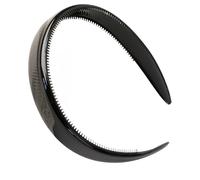 Accesorio de diadema suave al tacto con diseño ergonómico para estilo diario y vidas activas, borde ancho, diadema de dientes finos