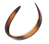 Accesorio de diadema suave al tacto con diseño ergonómico para estilo diario y vidas activas, borde ancho, diadema de dientes finos