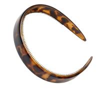 Accesorio de diadema suave al tacto con diseño ergonómico para estilo diario y vidas activas, borde ancho, diadema de dientes finos