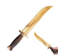 Accesorio de disfraz, accesorios de cosplay divertidos de madera, accesorio de anime, de disfraz infantil, para teatro, Halloween, escenario, eventos, disfraces, de Anniv