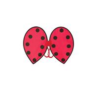 Accesorio De Disfraz De Día Con Alas Rojas De Insecto Animal Para Niños Ladybird