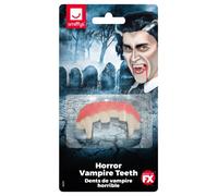 Accesorio De Disfraz De Halloween Con Dientes De Vampiro De Vinilo Suave Falsos