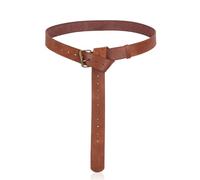 Accesorio de disfraz de vikingos renacentistas, poción de pirata medieval, correa de gancho para botella de Halloween, renacimiento, cosplay, disfraz de pirata medieval, cinturón de cuero, a, M