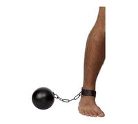 Accesorio De Disfraz Para Adultos De Bola Y Cadena De Plástico