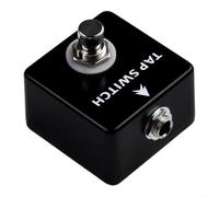 Accesorio de efectos de guitarra, 1 paquete de grifo para pedal de interruptor de tempo para efectos de guitarra Mosky Full Metal con conector de 1/4 pulgadas, tamaño compacto, diseño ligero para