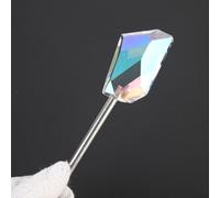 Accesorio de estudio para fotografía con filtro de vidrio para efectos poligonales de cristal que ofrece una integración fiable con la configuración del equipo de la cámara (chapado en color)