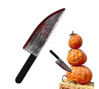 Accesorio de farsa | Halloween Bloody Toy | Cortador simulado de 30 cm para la celebración de decoración de Cosplay de Vestuario de Terror y Suministros de Bricolaje aterradores