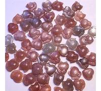 Accesorio De Fiesta De Joyería DIY De Piedra De Cristal De Piedra Lunar Naranja Natural Como Regalo,Zorro 12-15mm,1 PC