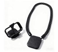 Accesorio de filmación de manos, 1 paquete de soporte para colgar el cuello para cámara de acción Dji Osmo-Nano, soporte magnético para manos, vlogging y viajes, plástico ABS negro, 7 x 7 x 5 cm