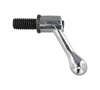 Accesorio de fresadora de alto rendimiento con mango ajustable compatible con modelos y aplicaciones Bridgeport (plateado M1/2)