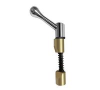 Accesorio de fresadora de alto rendimiento con mango ajustable compatible con modelos y aplicaciones Bridgeport (plata con funda de cobre)