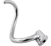 Accesorio de gancho amasador en espiral de acero inoxidable compatible con batidoras KitchenAid de 6 cuartos de galón.