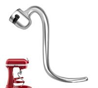 Accesorio de gancho de de acero inoxidable: reemplazo para la batidora de tazón | Accesorios de la batidora de cocina para pan, pasta, para hornear, porque también es fácil de limpiar y alma