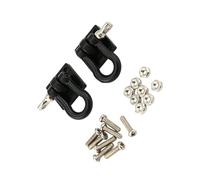 Accesorio de garra rescatada actualizable para camiones de oruga de roca remotos 1:10, incluyendo cierres de metal, tornillo de metal, gancho de simulación de coche de escalada