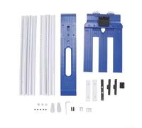 Accesorio de guía de sierra circular de riel fijo y trineo para carpintería, precisión compatible con sierras circulares con cable o inalámbricas con sujeción de base segura