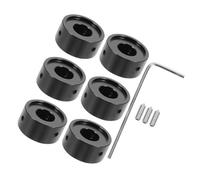 Accesorio de Guitarra 6 Uds Interruptor De Guitarra Knobss Efector De Guitarra Prácticas Tapas De Aluminio Para Piezas De Pedal (Color : 01)