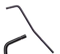 Accesorio de guitarra atornillable trémolo de 6 mm para suave acción de barra Whammy (negro)