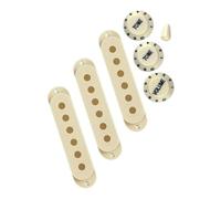 Accesorio de Guitarra Cubierta De Plástico Para Pastilla De Bobina Única, Perilla De Guitarra 2T1V, Tapa De Botón De Volumen, Kit De Punta De Brazo De Interruptor, 48/50/52mm (Color : 01)