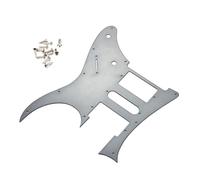 Accesorio de guitarra eléctrica, piezas de guitarra de metal, accesorios de cuerda para instrumentos, placa para arañazos, golpeador de guitarra eléctrica