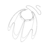 Accesorio de hombro de diseño moderno para damas de honor y celebraciones especiales. Joyería corporal