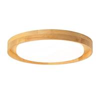 Accesorio de iluminación nórdico redondo simple cerca del techo, Lámpara de techo ultrafina de diseño gráfico de 1,9 pulgadas Pantalla de acrílico con luces de techo de transmisión de luz uniforme