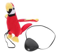 Accesorio de juego de rol de loro pirata realista para eventos de cosplay, 2 juegos con diseño de correa