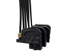 Accesorio de la impresora- 1.3m tubo de tinta uv tubo tubo línea 6 color con uv cuadrado pequeño tornillo amortiguador tuercas orando para Epson R330 R290 T50 L800 -reemplazable