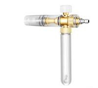 Accesorio de lanza de espuma de nieve para lavadoras a presión, boquilla ajustable para dispensador de jabón de lavado de automóviles, generador de espuma de alta presión con kit de olla de espuma de