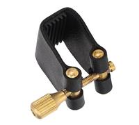 Accesorio de Ligadura de Cuero para Saxofón, Repuesto Profesional Compacto para Boquilla de Saxofón Tipo C (Tenor)