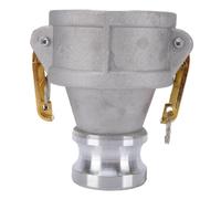 Accesorio de manguera de aluminio tipo DA, conector reductor leva y ranura | Acoplador de leva reductor rosca macho hembra 3 pulgadas y compatibilidad múltiples fluidos sistemas manejo fluidos
