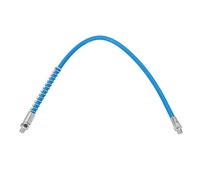 Accesorio de manguera de engrase manual PolyGen para lubricar en espacios de trabajo reducidos, una manguera de pistola de engrase flexible de alta presión hecha de acero